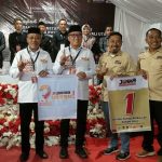 KPU Morut Pencabutan Nomor Urut Paslon, Jeffisa-Ruben 1, Delis-Djira 2