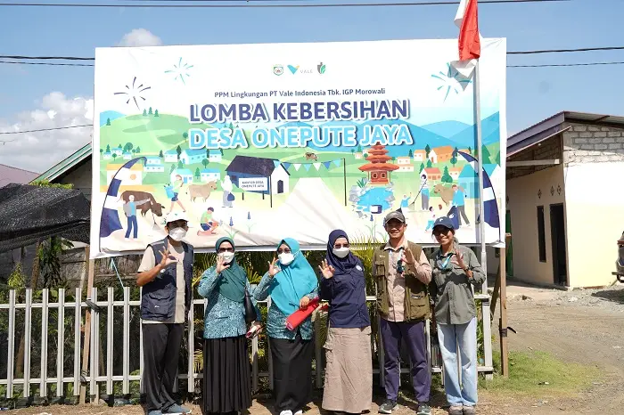 Lomba Kebersihan Dasawisma, PT Vale Dorong Gerakan Berkelanjutan di Morowali
