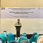 Pelatihan Peningkatan Kapasitas Aparatur Pemdes dan Pengurus Kelembagaan Desa Se-Sulteng Resmi Ditutup