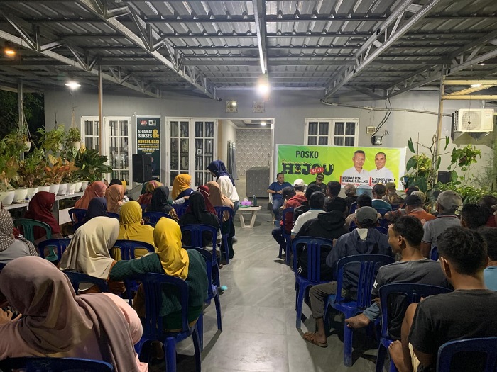 Pembangunan Berkelanjutan Sigi, Relawan Hijau PBB Masif Sosialisasikan Pemenangan untuk Rizal-SYP 