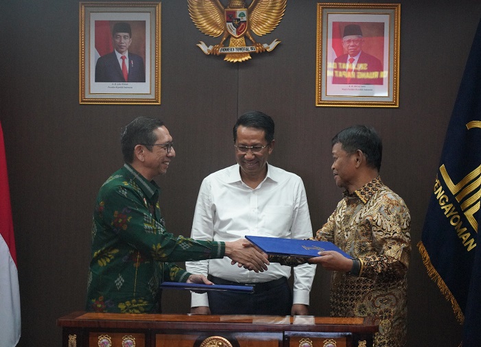 Pembiayaan Iuran BPJS Warga Binaan, Kakanwil Kumham dan Gubernur Sulteng Teken Nota Kesepahaman