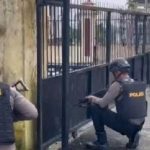 Personel Polres Morowali Dilengkapi Senjata Api Antisipasi Hal Terburuk di Simulasi Sispammako