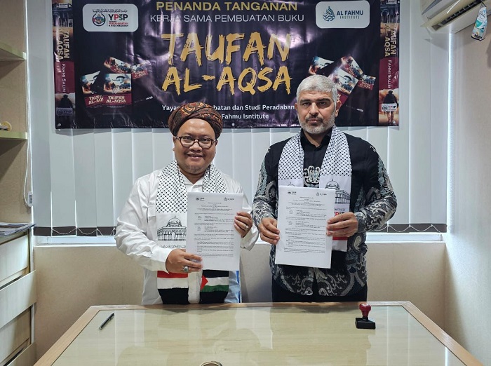 YPSP Kolaborasi Yayasan Al Fahmu Cetak Buku Bertajuk Taufan Al Aqsha