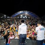 Berbagi Peran Rebut Hati Rakyat Sulteng, Anwar di Sidole Parimo, Reny Hadiri Ultah Sinode GKST Palu