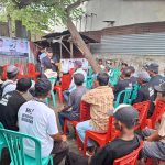 Kampanye Hadianto di Kamonji, Pengemudi Becak Tak Beranjak Walau Diguyur Hujan