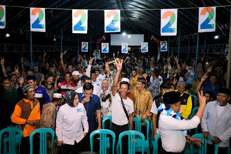Komitmen Tak ke Lain Hati, Warga Tinombala Parimo Yakin Hanya Dukung Anwar-Reny