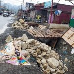 Proyek Drainase di Poros Trans Sulawesi di Bahodopi Morowali, Kapolsek: Materialnya Dibiarkan Berhamburan