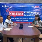 Rizal-Samuel Pongi Sampaikan Program Unggulan Melalui KALEDO RRI