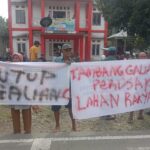 Lahan Pertanian Hancur, Ratusan Petani Desa Bou Donggala Minta Tutup Tambang Galian C