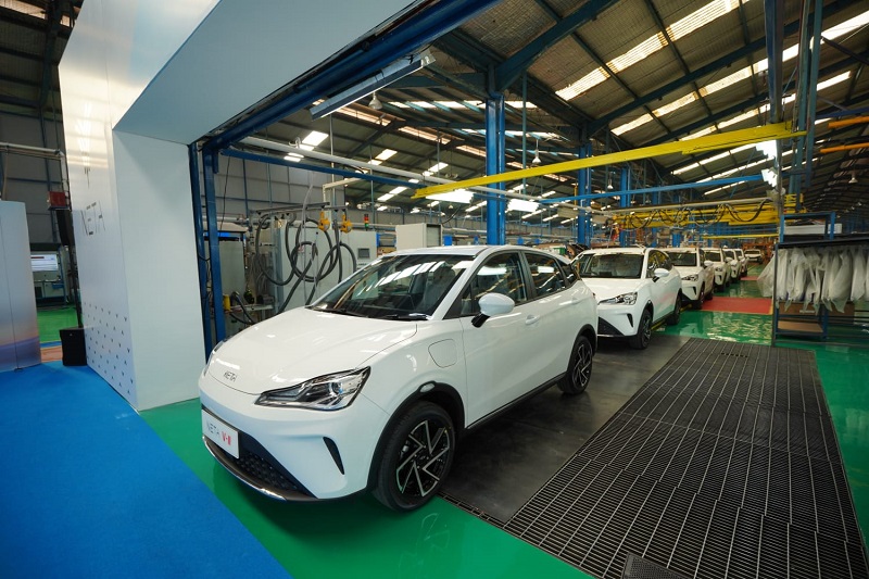 Penuhi Permintaan Pasar Internasional, NETA Auto Global Kembali Produksi Kendaraan Listrik