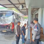 Polda Sulteng Tes Urine Sopir Bus, Sidak Menyasar Agen PO Harvest Palu