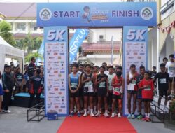 Animo Pelajar Ikuti Fun Run UIN Datokarama Palu Sangat Tinggi