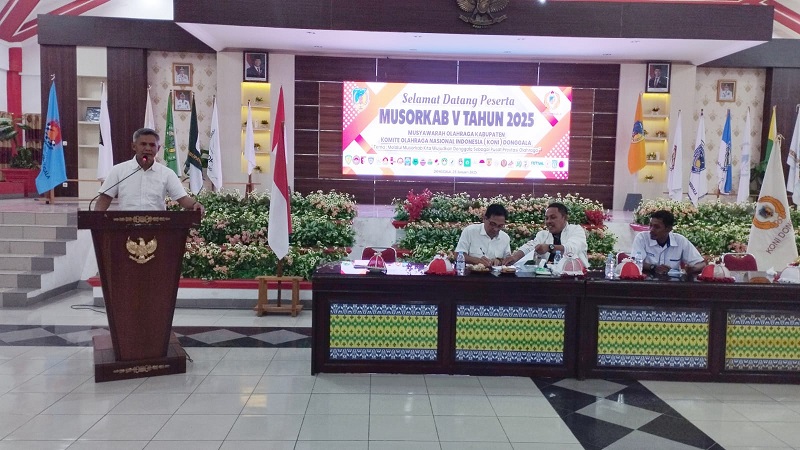 Jadi Calon Tunggal, Asgaf Kembali Pimpin KONI Donggala