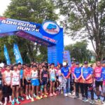 Kapolres Morowali Utara Melepas 500 Peserta Adhi Putra Run 2025