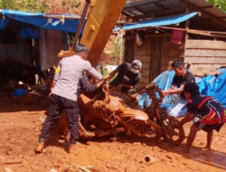 Pascabanjir Bandang di Tamenusi, Kapolres Morowali Utara Ingatkan Waspada Banjir Susulan