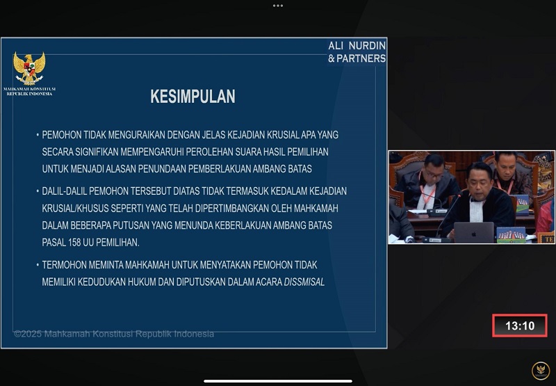 Pelantikan Pejabat Jadi Dalil Gugatan BERAMAL, Anwar-Reny: Bukan Objek Sengketa