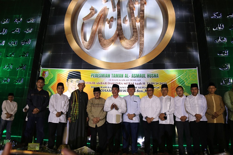 Peresmian RTH Asmaul Husna Sigi, Ruang Publik yang Memiliki Nilai Edukatif dan Spiritual