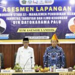 Rektor UIN Datokarama Palu: Saran-Masukan Asesor Penting untuk Pengembangan Mutu