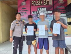 Tiga Remaja Mencuri Besi Skaffolding di Batui Banggai, Uangnya untuk Beli Rokok