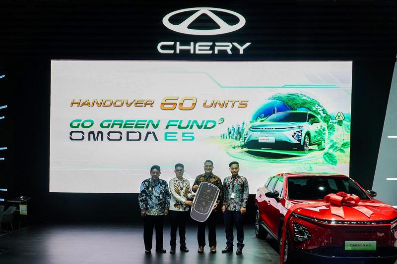 Bank BSI Resmi Jadi Konsumen Fleet Chery OMODA E5 di Indonesia