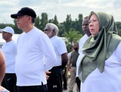 Jelang Pelantikan Serentak Kepala Daerah, Anwar-Reny Ikuti Gladi Kotor di Monas