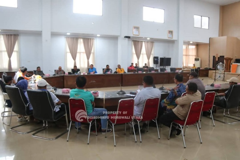 Pemda Morowali Utara Rapat Persiapan Penertiban Pedagang Pasar Sentral Kolonodale