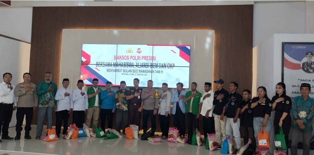 Polres Morowali Utara Gelar Baksos Presisi Polri Sambut Ramadan 1446H