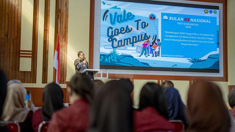 Program Vale Goes to Campus, PT Vale Kampanyekan Budaya K3 di USN Kolaka