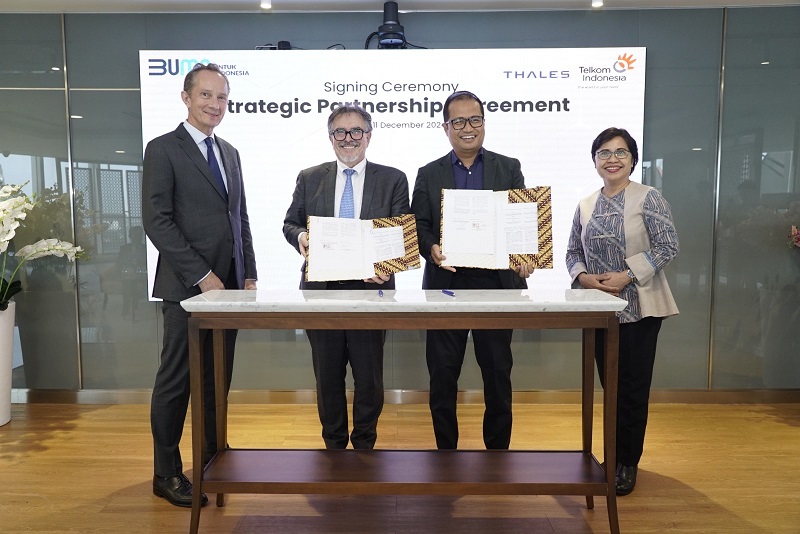 Telkom dan Thales Kolaborasi Hadirkan Solusi Keamanan Digital dan Kota Cerdas di Indonesia