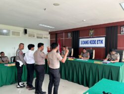 Tujuh Anggota Jatanras Polda Sulteng Dipecat Buntut Meninggalnya Mugni Syakur