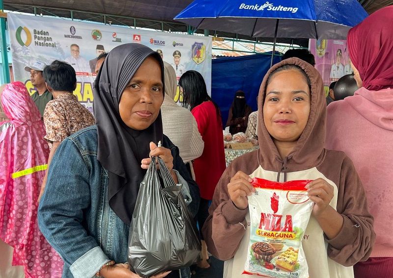 Berburu Kebutuhan Jelang Lebaran, Pasar Murah Ramadan Dipadati Warga Donggala