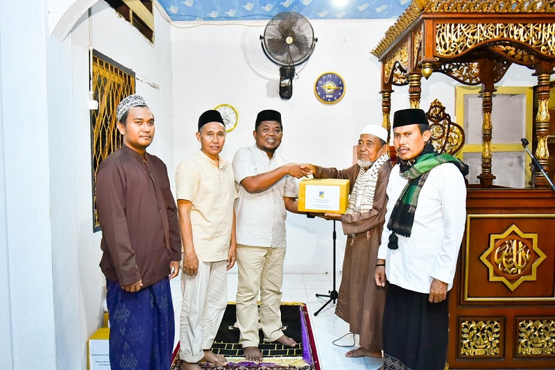 Diskominfo Santik Sulteng Safari Ramadan ke Masjid Al-Ikhlas Desa Oti Donggala