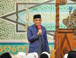 Gubernur Anwar Hafid Awali Safari Ramadan di Masjid Agung Baiturrahim Kota Palu