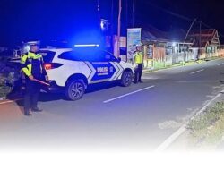 Antisipasi Balap Liar, Polres Donggala Rutin Patroli Jelang Sahur