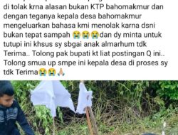 Jenazah Ditolak Dimakamkan di Bahomakmur Morowali karena Mendiang Ber-KTP Bukan Domisili Setempat