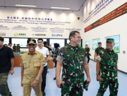 Kasad Kunjungi PT IMIP di Sela Penutupan TMMD ke-123 Kodim 1311 Morowali