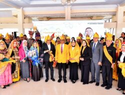 Pelepasan dan Penyambutan Gubernur dan Wagub Sulteng, Anwar Hafid Minta Dukungan Majukan Sulteng