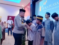 Polres Donggala Buka Puasa Bersama Anak Yatim dan Awak Media