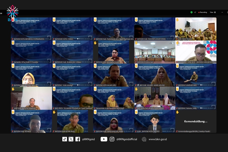 Proses Penyesuaian Pengangkatan CASN 2024, Kepala BKN Tegaskan Tak Ada Dirugikan