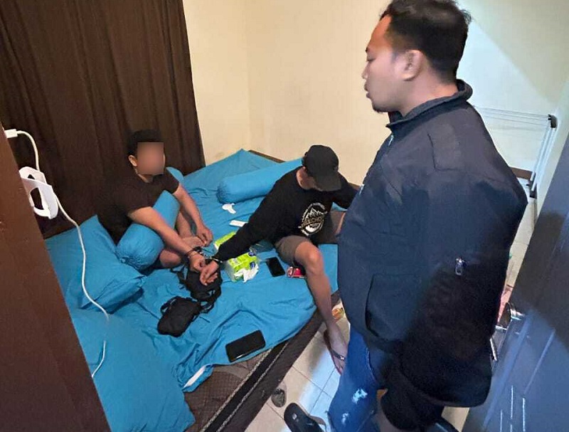 Puluhan Paket Sabu dari Dua Terduga Pelaku Diamankan Polisi di Salah Satu Penginapan Touna
