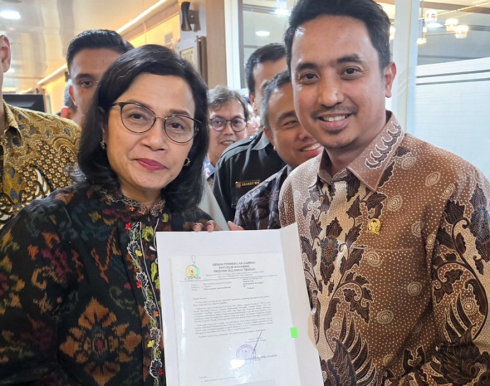 RDP Dihadiri Menkeu Sri Mulyani, Andhika Mayrizal Amir Soroti DBH Tambang di Sulteng