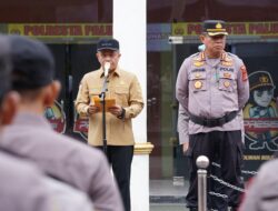 Wali Kota Palu Pimpin Apel Gelar Pasukan Operasi Ketupat Tinombala 2025