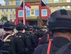 200 Personel Satbrimob Polda Sulteng Siap Amankan PSU Pilkada Banggai