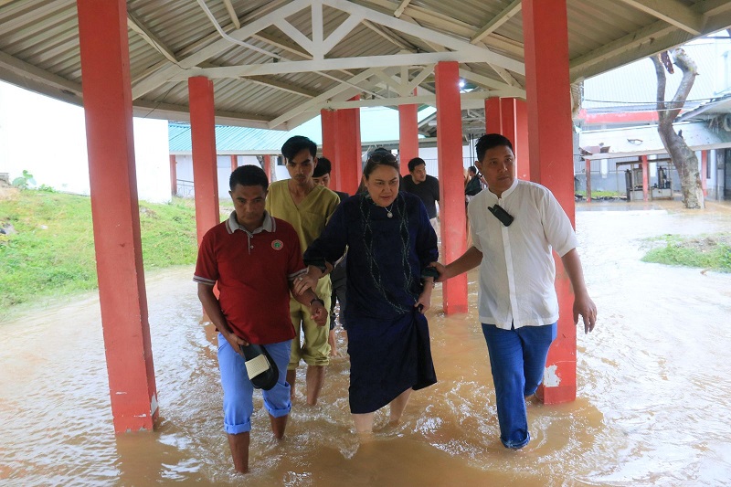 Banjir Genangi Beberapa Wilayah di Donggala, Terparah Rumah Sakit Kabelota
