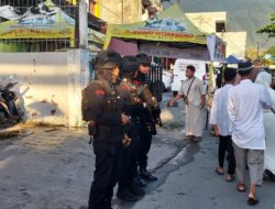 Brimob Turunkan Sejumlah Personel Kawal Haul Guru Tua ke-57