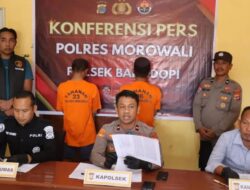 Mengaku Terlilit Utang, Dua Pelaku Pencurian di Morowali Gunakan Airsoft Gun dan Badik