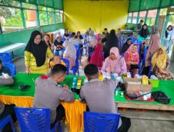 156 Warga Desa Kalora Dapat Layanan Kesehatan Gratis dari Satgas Madago Raya