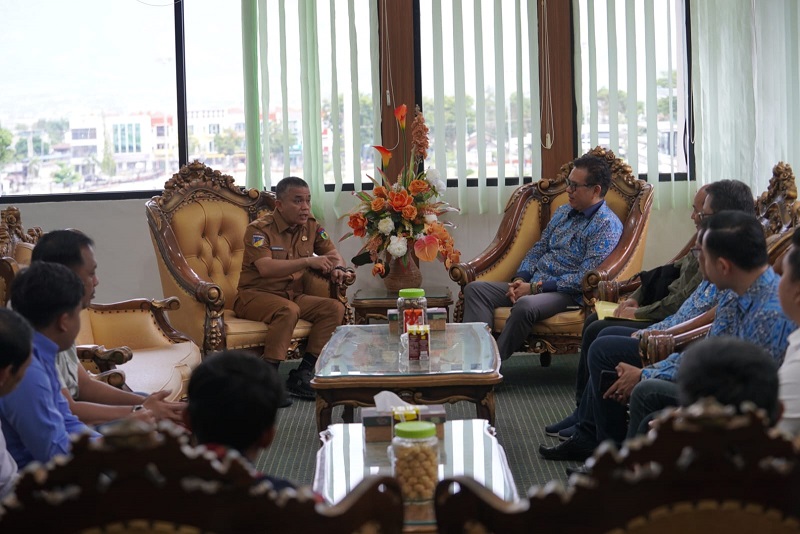 Audiensi Apindo ke Wali Kota Palu, Minta Dukungan Pemda Akomodasi Kebutuhan Investasi