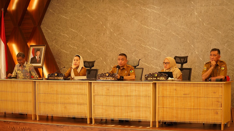 Bahas Masalah Keamanan, Wali Kota Hadianto Minta Para Lurah Serahkan Rencana Aksi