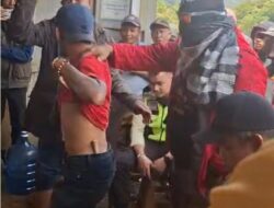 Demo Rumpun Lasapi di PT Vale IGP Morowali Diwarnai Aksi Premanisme, Massa Bawa Badik